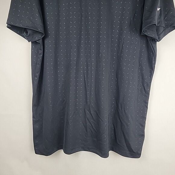 Nike Golf Polo Mens 2XL Black Wynn Resort Casino Logo Dri-Fit Performance - Picture 8 of 12